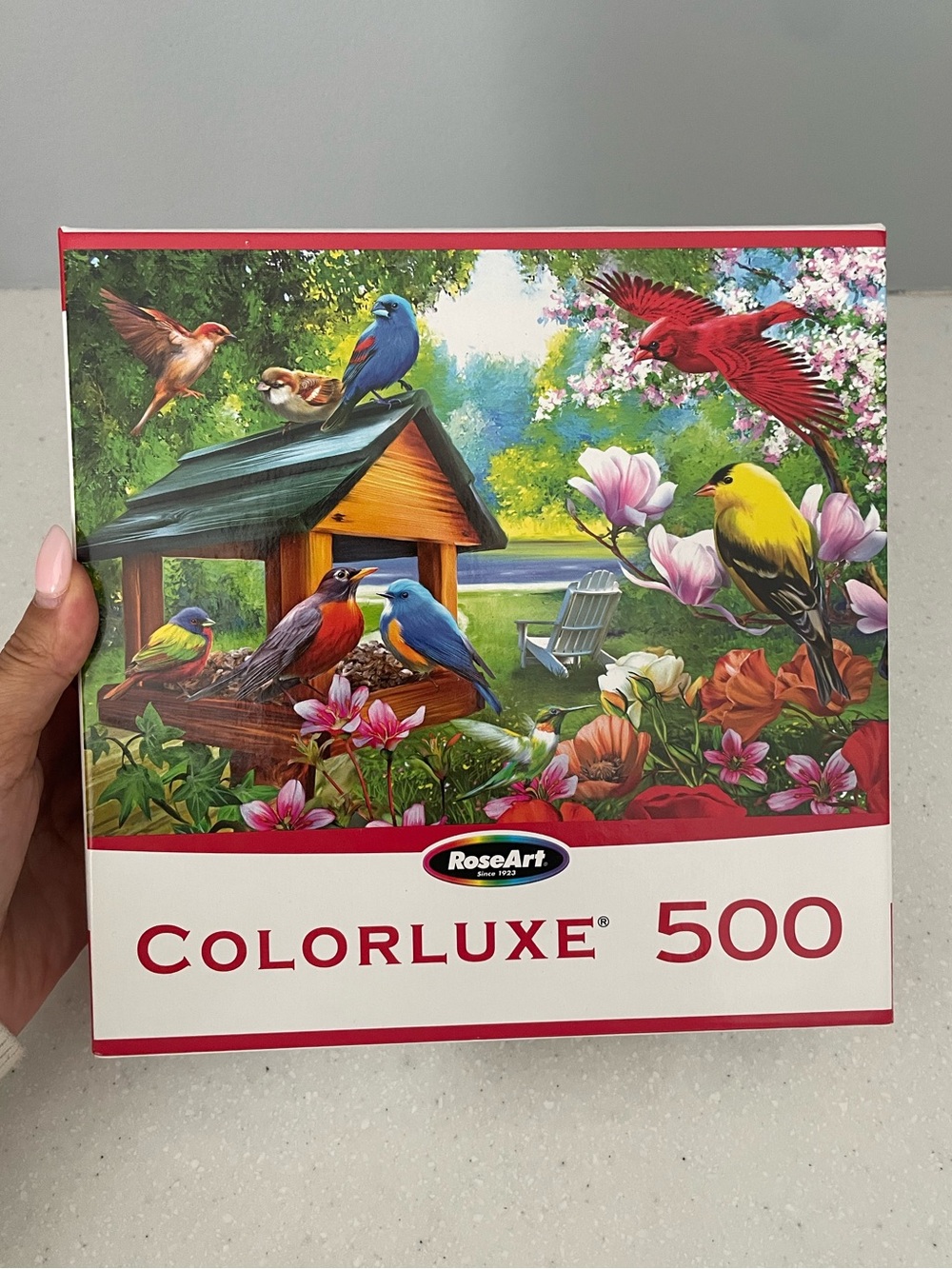 RoseArt Colorluxe - 500 Piece Puzzle // Dinner Time